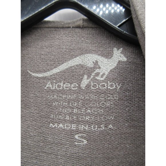 Aidee Baby Sweater Small Open Wrap Cardigan Tunic Hoodie Pockets USA* - Picture 10 of 11